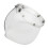 Maschera facciale con visiera trasparente e base per casco aperto vintage Bubble Shield 3