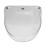 Maschera facciale con visiera trasparente e base per casco aperto vintage Bubble Shield 6