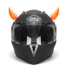 Novos Acessórios para Capacete de Motocicleta com Ventosas Decorativos com Cornos Multicor