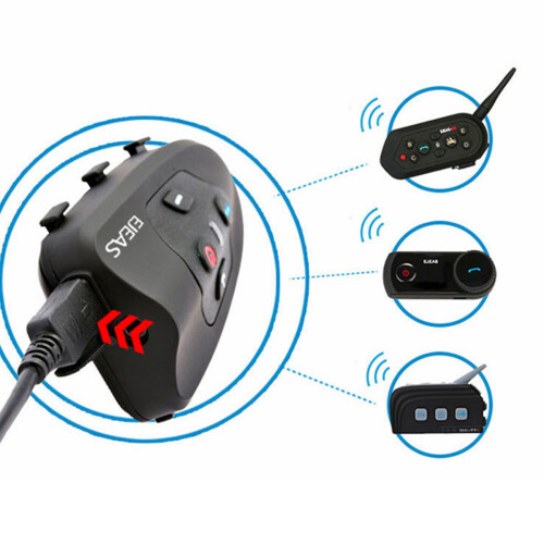 Capacete de Moto à Prova de Água para 2 Pessoas com Intercomunicador e Função Bluetooth para EJEAS 2