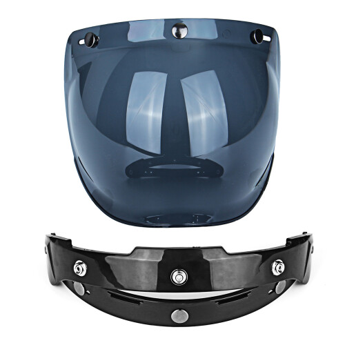 Neuer Open Face Motorradhelm mit Bubble-Visierlinse 1