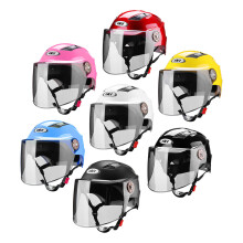 Casco de protección para ciclismo al aire libre de motocicleta eléctrica de medio rostro para montar deportes