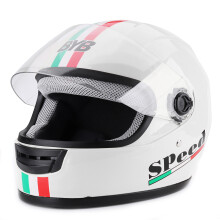 Nuevo casco de motocicleta de cara completa DOT modular con doble visor motocross 6 colores