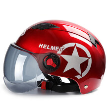 Casco de motocicleta BYB Nuevo Scooter Bicicleta Cara Abierta Media Gorra de Béisbol Anti-UV Casco de Seguridad Duro