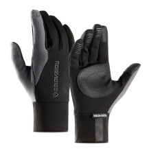 Winter Warme Volledige Vinger Waterdichte Touchscreen Fietsen Racing Motorhandschoenen