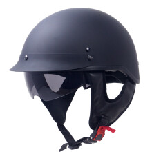 Nuevo casco de motocicleta Zombies Racing ZR-205 V certificado por DOT medio casco cruiser