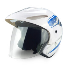 Casco de media cara para motocicleta nuevo ABS ciclismo fuera de carretera scooter a prueba de agua transpirable