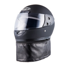 Nuevo casco universal para motocicleta BYB de cara completa con protección para el cuello antiempañante y transpirable