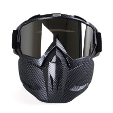 New Full Face Mask Helmet Racing Hunting CS War Game Field Tactical Airsoft Paintball