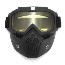 Nieuwe Motorfietshelm Masker Vizier Goggles Open Gezicht Fiets Motocross Brillen Motorfiets
