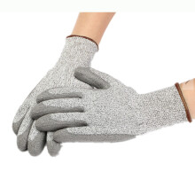 Level 5 Arbeitshandschuhe Schnittschutz Hochdichte PU - Handfläche Schützender sicherer Handschuh