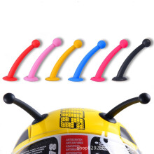 Neuer Motorradhelm Silikon Saugnapf Tentakeln Antenne Biene Schnecke Tentakeln Outdoor Party Lustiges Spielzeug Dekorationsset