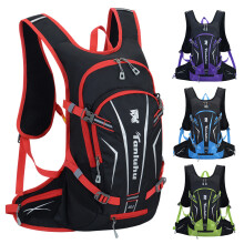 Neuer 25 l Rucksack wasserdicht für Outdoor-Sportarten mit Helmnetz für Motorrad Radfahren Wandern Camping Angeln Reisetasche