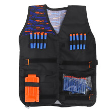 Kindertactische Vestkits Brillen Polsbandjes Masker Navulling Voor Dartspellen Cadeau