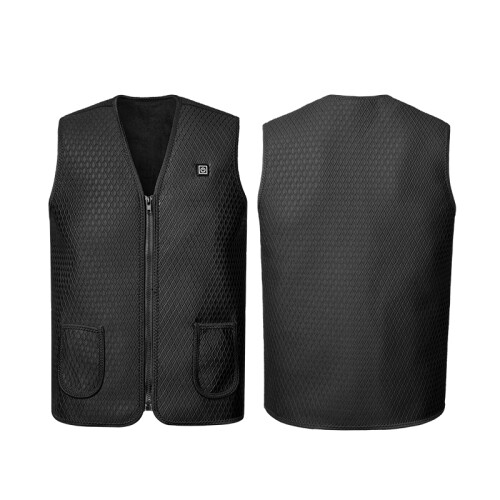 Intelligent Electric Heating Waistcoat USB Temperature Adjustable Winter Warm Jacket 2