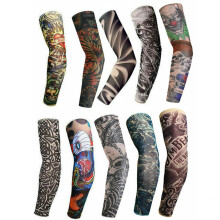 Nuove maniche protettive per tatuaggi da 10 pezzi, copertura per braccio, per moto, basket, golf, sport, protezione UV dal sole.