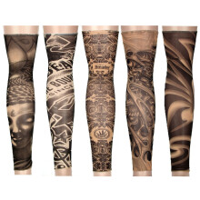 Neue 10 Stück Tattoo Kühlarmärmel Abdeckung Motorradfahren Basketball Golf Sport UV-Sonnenschutz