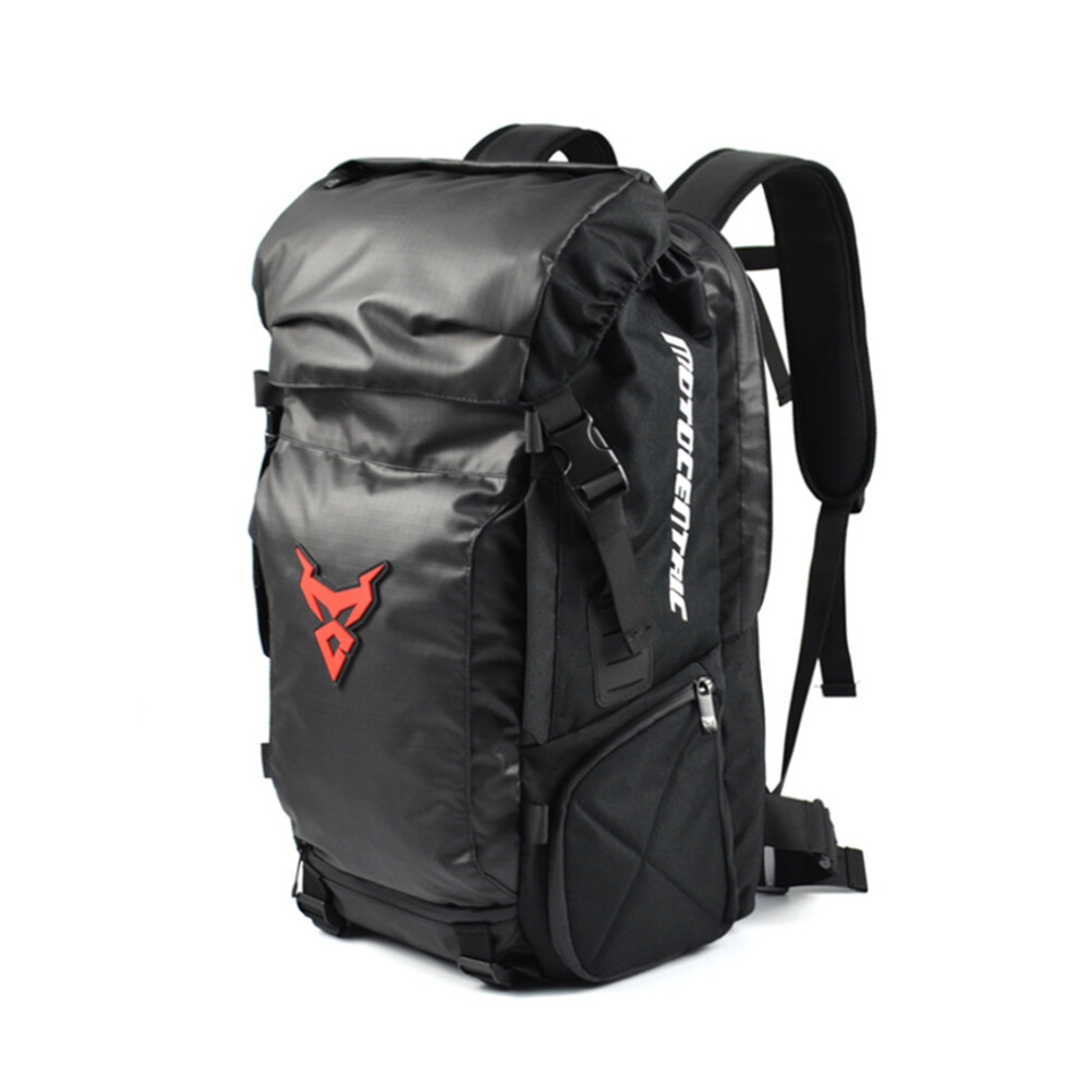 New Motocentric 55L Outdoor Travel Bag Multi-Use Motorcycle Seat Tail Bag Helmet Backpack Waterproof Luggage Motorbike Storage 762179095361
