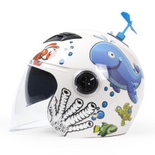 HNJ 44 - 50 3 - 12 Jaar Zonnebrand Beschermend Ademend Comfortabel Vier Seizoenen Alle Kinderen Kind Half Helm