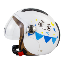 Nieuwe SOMAN SM306 Kinderhelm Elektrische Auto Ademend Zonnebrand Scooter Moto Helmen Kind Veiligheidshelm Met Verwijderbare Lens