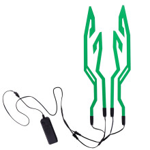 New Motorcycle Helmet LED Light Strip Signal Night Safety Riding Lights Waterproof