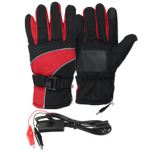 Nieuwe 12V Elektrische Verwarmde Binnenhandschoenen Voor Mannen Vrouwen Thermische Motor Oplaadbare Handschoenen Voor Motorfiets Fiets Scooter Wi