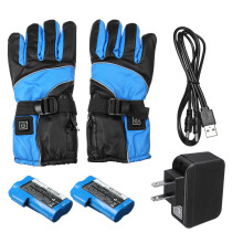 Nieuwe Motorfiets Elektrische Verwarmde Handschoenen Touchscreen Warm Waterdicht Winddicht