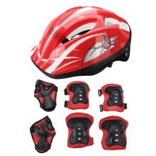 New 7PCS/Set Kids Boy Girl Safety Helmet Knee Elbow Pads For Cycling Skate Bike Riding