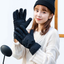 Neue Winter Windstopper Vollfingerhandschuhe Anti-Rutsch Winddicht Reiten Warm Männer Frauen Wolle Baumwolle Dicke