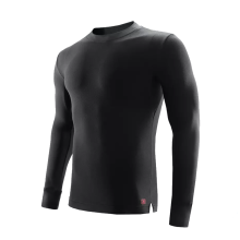 Supield Maglia Calda da Uomo in Aerogel con Collo Semi-Alto Assorbente di UmiditÃ  Abbigliamento Autunno Inverno Maglia Termica a Maniche Lunghe d