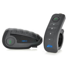 Novo Intercomunicador de Capacete NFC V8 1200M com Função Bluetooth