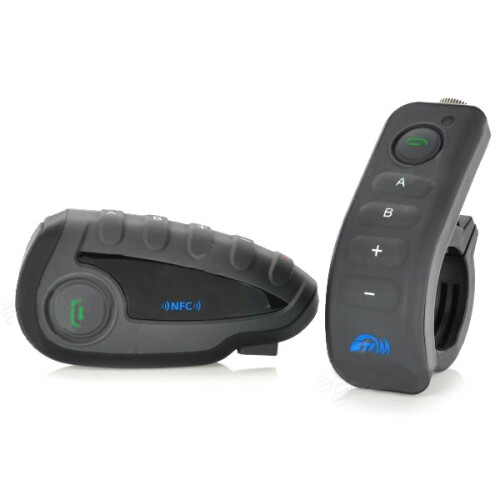 Nuevo casco con intercomunicador V8 1200M NFC con función Bluetooth