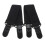 New 2Pcs Elastic Motorcycle Biker Trouser Ends Boot Straps Clips 4