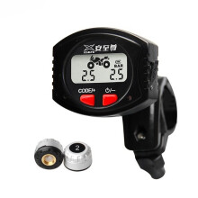 Neues TPMS Motorrad-Reifendrucküberwachungssystem mit drahtlosem externen Sensor und LCD-Display