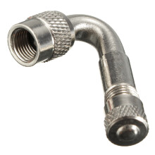 Adaptador de ángulo de 45/90/135 grados conector de extensión para neumáticos para motocicletas coches y bicicletas