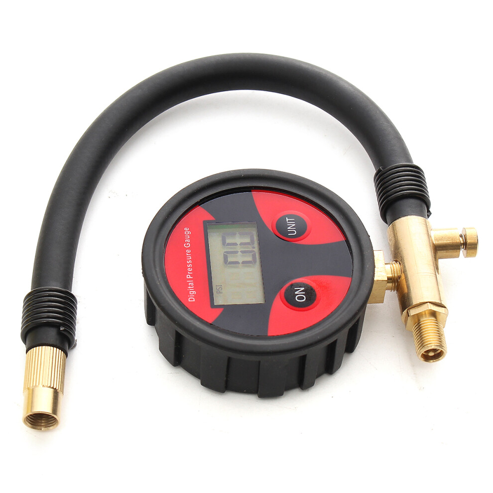 Tyre Tire Lcd Digital Air Pressure Gauge Meter Auto Motorcycle Car Truck 762179052937