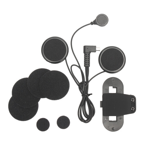 Neues Motorradhelm-Headset Mikrofon Lautsprecher Intercom Klemme Bluetooth Interphone BT FDC 1