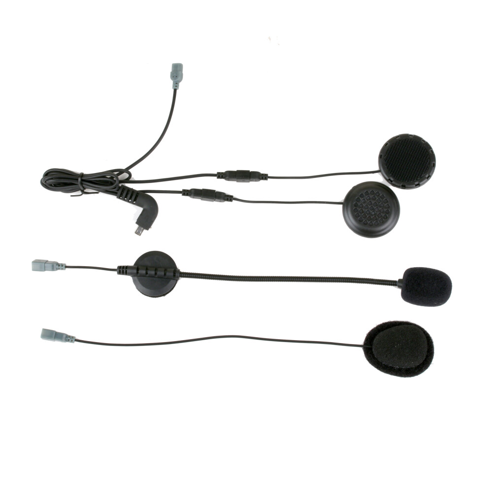 Microphone & Headset For Ejeas E6 Interphone Helmet Intercom 762179042327