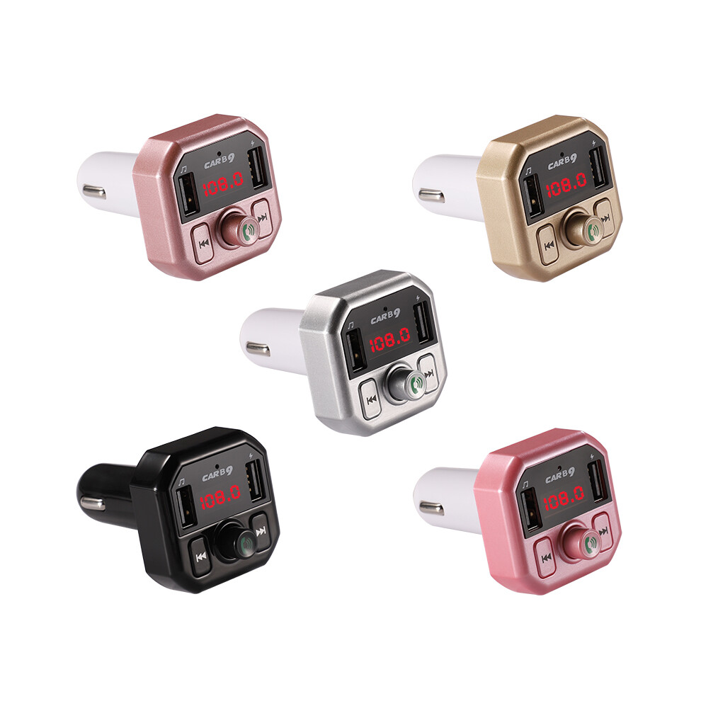 Bakeey Qc3.0 Usb Car Charger Bluetooth Fm Transmitter Tf Card Mp3 Music Receiver Stereo Bass Player Handsfree For Iphone Xs 11Pro Huawei P30 P40 Pro 700686418594