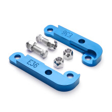 Nieuwe Cnc-Adapterband Verhoogt de Draaicirkel Met 25% - 30% Driftlock-Kit Voor BMW E36 M3 Blauw