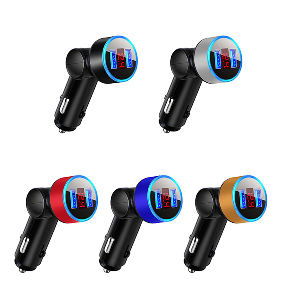 5V 3.1A Dual Usb Rotatable Car Charger 632422772595