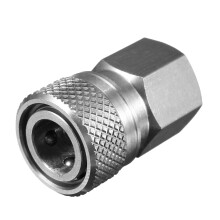 Nuovo connettore femmina in acciaio inossidabile PCP Paintball 1/8 NPT adattatore a sgancio rapido