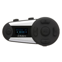 Neue T20S 1200M 6 Fahrer BT Motorradhelm Bluetooth Intercom Headset FM Radio MP3 GPS Voll-Duplex Wasserdicht Kabellos mit Bildschirmmikrofon
