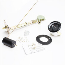 2 tuuman 52 mm yleiskäyttöinen auton polttoaineen mittari öljynpaineen mittari polttoainesensor E-1/2-F osoitin 12 V veneeseen autoon ja moottori