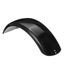 Neue 6. 1 Zoll Motorrad Hinterrad Custom Edelstahl Anhänger Radschutz für Harley Bobber Chopper Schwarz
