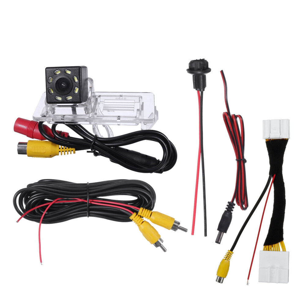 Car Parking Reverse Backup Rear View Camera With 24Pin Adapter Cable For Renault Clio 4 Iv 2012~2019 6901249901803