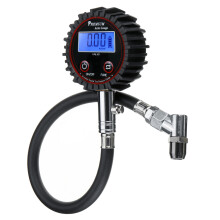 Neuer 0–200 PSI Digitaler Reifen Druckprüfer Monitor LCD Display Manometer Schnellanschlusskupplung Luft für Lkw Motorrad Auto SUV