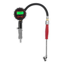 Neuer 250 PSI Digitaler LED-Reifenaufbläser mit Druckmessgerät und Luftanschluss