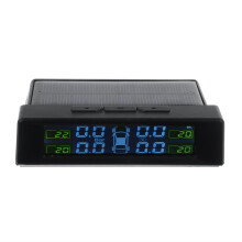 Neues TPMS Drahtloses Solar-Reifendruck-Alarmsystem mit externem Sensor