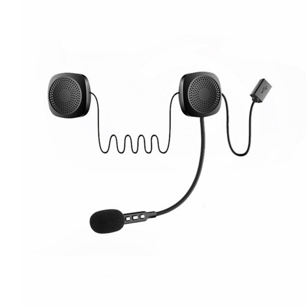 Helmet Wireless Headset Bluetooth Earphone 4.2 Motorcycle Speaker Handsfree Call 762179054467